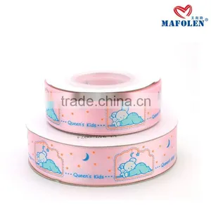 Popular Lovely Cartoon Printed Satin Ribbon for Sale thumbnail-5