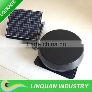 30W 14inch Solar Exhaust Fan thumbnail-1