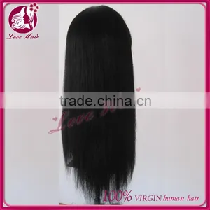 Factory Wholesale Natural Looking Hair Wig 100% Virgin Brazilian Hair Lace Front Wig thumbnail-4