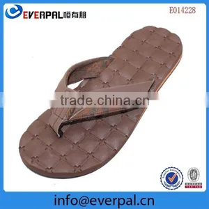 High Quality Mens Flip Flops,genuine Leather Sandal Slipper thumbnail-1