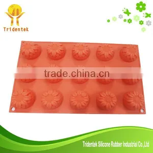 Hot Selling Sunflower Silicone Soap Mold thumbnail-2