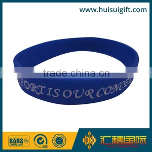 High Quality Promotional Latest Design Silicone Bracelet thumbnail-1