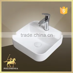 High Quality Bathroom Face Basin Square Shape thumbnail-2