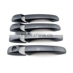 Auto Parts Carton Fiber Looking Car Door Handle Cover for 2005-2009 Chrysler 300/300C thumbnail-2