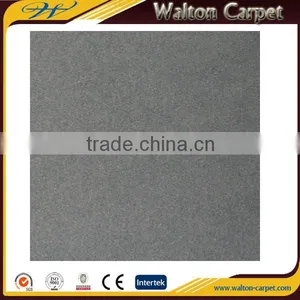 Nonwoven Needle Punched Velour Styles Grey Plain Carpet thumbnail-1