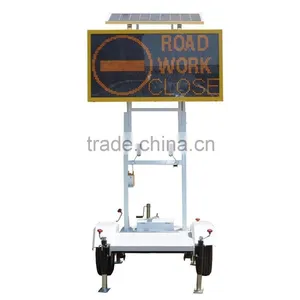 Solar Powered Trailer Variable Message Sign thumbnail-2