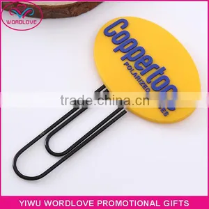 Good Price Customized 3D Shaped Soft PVC Magnetic Bookmark Paper Clip thumbnail-6