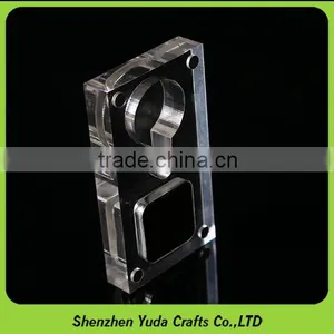 Acrylic Machined Parts CNC Machined Milling Works and Engraves in Acrylic Glass thumbnail-1
