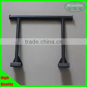 Matte Black Fastness Cossbar Hook Bar Shelf D300 x W400mm thumbnail-1