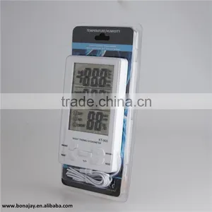 3 In 1 Digital Room Temperature Meter Clock thumbnail-1