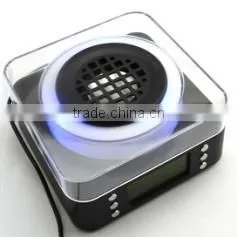 JY25 Colorful LED Music Speaker With Function of Supporting FM Radio USB Flash and TF Card thumbnail-1