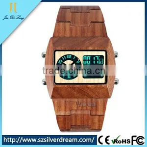 China Supplier OEM/ODM Eco-Friend Custom Wood Watch Mens thumbnail-3