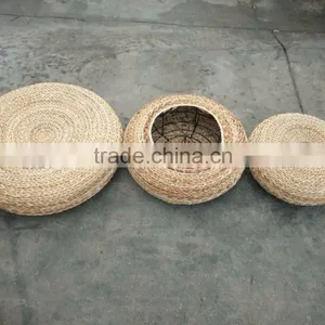 Garden Wind Thick Futon Straw Cushion Padded Meditation Prayer Mat Tatami Yoga Mats thumbnail-5