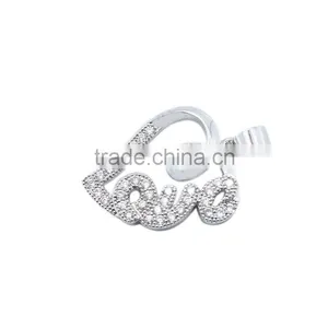 925 Silver Gemstone 2015 Love Pendant Design thumbnail-3