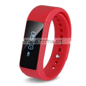 2016 I5 Plus Smart Bluetooth 4.0 Watch IP67 Sleep Monitoring Sports Tracking Wristband Call Message Reminding Sedentary Alert thumbnail-4