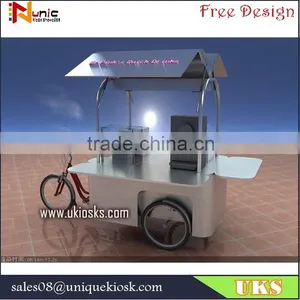 Cheap Mobile Fast Food Carts for Display /fast Food Counter for Design. thumbnail-3