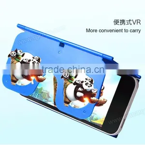 Mini VR Pro8 Mobile Phone Bracket Foldable VR 3D Glasses With Suction Cup thumbnail-4