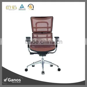 BIFMA Standard High Back Lumbar Support Office Chair With Footrest for Manager thumbnail-1