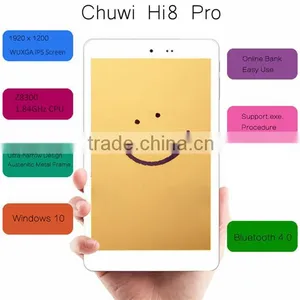 CHUWI Hi8 Pro 8" Win10 Tablet PC Intel Z8300 1920*1200 OTG 2GB 32GB White thumbnail-1