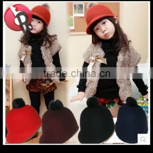 New Hot Sell Wool Felt Kids Winter Hat thumbnail-3