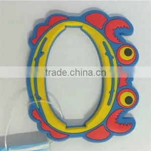 Customized Animal Shaped Rubber Keychain thumbnail-2