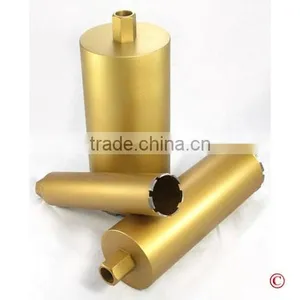 Stone Coring Brazed Segmented Dry Diamond Stone Drill Bit With Side Protection thumbnail-2