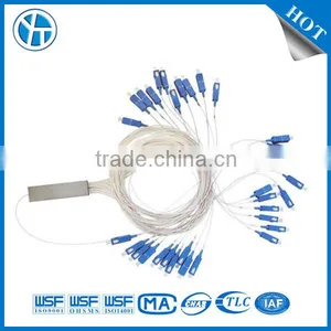 China Manufacturer Passive Fiber Optic FTTH PLC Splitter thumbnail-1