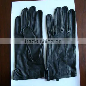 Black Working Leather Gloves thumbnail-1