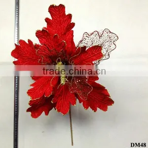 Artificial Flowers Leaves for Christmas Decoration thumbnail-1