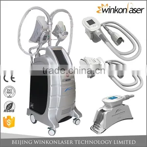 2016 Hot Selling Four Handles Cryolipolysis Vertical Freezing Fat Cell Slimming Machine Fat Freezing thumbnail-2