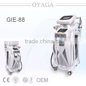 GIE-88 Best Yag Laser Tattoo Removal+IPL RF E-light Hair,wrinkle Equipment thumbnail-1