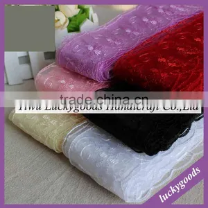 LLS004 Crochet Colorful Polyester Lace Trim for Sale thumbnail-1