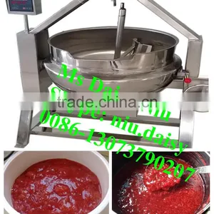 Commerical Tilting Jacketed Kettle/agitator Kettle/steam Cooking Kettle With Agitator thumbnail-1
