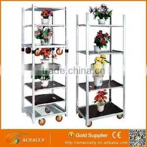 Flower Display Transportation Cart Danish Flower Trolley thumbnail-1