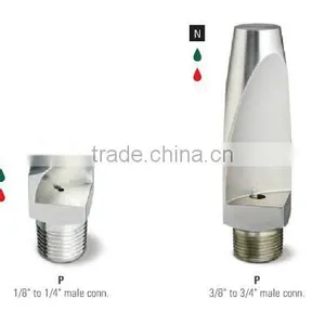 Vee Narrow Angle Brass Flat Fan Water Spray Nozzle thumbnail-2