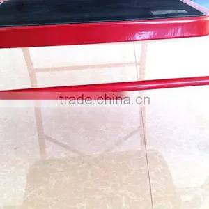 Red 4 Step Ladder Folding Ladder Hosehold Step Ladder thumbnail-3