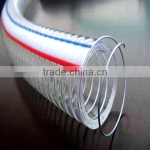 Spiral Steel Wire Reinforced Clear Pvc Hose thumbnail-1