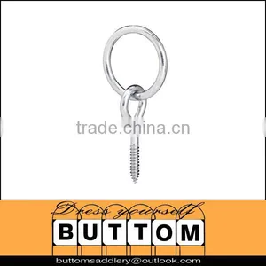 Tie Ring Galvanized Tie Ring Wall Fixing Tie Ring Fence Gate Tie Ring With Screw Eye thumbnail-1