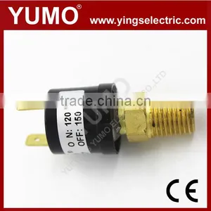 YUMO XYK-117 Pressure Switch 120 PSI ON 150 PSI OFF Screw Thread 1/4 NPT Pressure Switch thumbnail-4