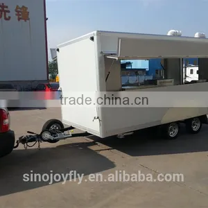 Street Vending Food Mobile Kitchen Wooden Kiosk for Sale thumbnail-2