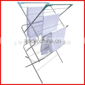 Clothes Airer 3 Tier Laundry Dryer Concertina Indoor Outdoor Patio Horse Towel thumbnail-2