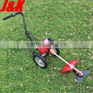 1E44F 51.7CC 2 STROKE Hand Push - Type Mini Rice Corn Harvester With Wheel thumbnail-1