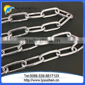 DIN766 Galvanized Steel Link Chain Long Welded Link Chain thumbnail-3
