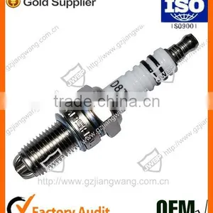 High Performance Color Ceramic Qulaity D8TC Motorcycle Spark Plug thumbnail-5