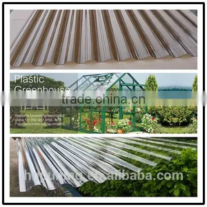uv Coated pc Polycarbonate Corrugated Sun Sheet thumbnail-4