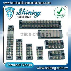 TB-3506 Panel Mounted M4 Screw 35A 6 Pin Barrier Cable Connector thumbnail-1