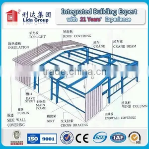 Q235 Purlin and Steel Roof Steel Structure Prefab Chicken House and Shed and Farm thumbnail-1