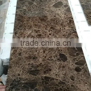 Solid Surface Dark Emperador Marble, Composite Marble Tile thumbnail-4