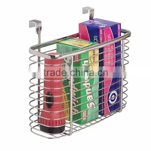Factory Wholesale Over-the-Cabinet Kitchen Storage Organizer Basket thumbnail-4