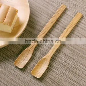 CY192 Wooden Jam Butter Knife Cream Cheese Spatulas Baking Spreader Tea Spoons thumbnail-1